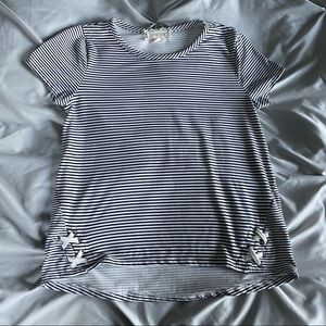 Navy Striped T-shirt